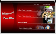 4Videosoft iPhone 4 Mate screenshot